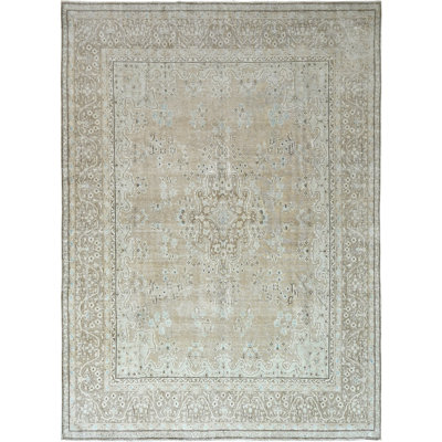 High-Quality Hand-Knotted Camel Area Rug