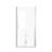 34"x72" Bifold Pivot Shower Door 1/4"(6mm) Tempered Glass Shower Door Chrome Aluminum Frame-121412617