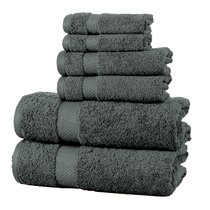  Purely Indulgent 100% HydroCotton, Includes: 2 Luxury Bath  Towels, 2 Hand Towels & 2 Washcloths, Quality, Ultra Soft Towel Set