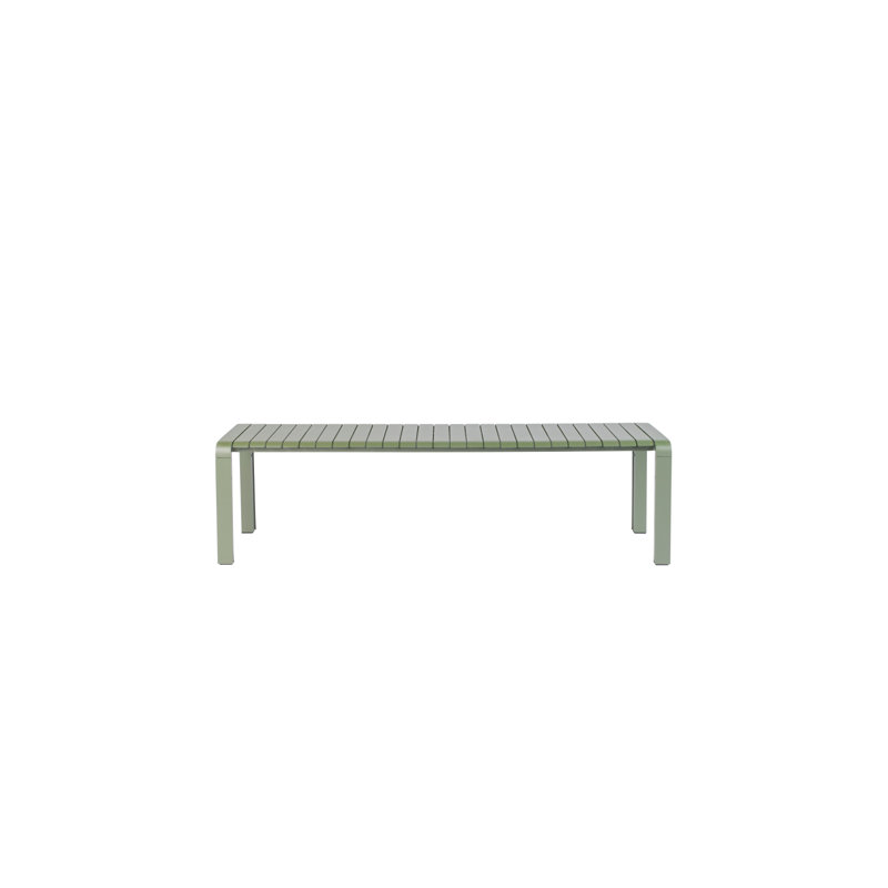 Banc de pique-nique en aluminium Vondel, Vert