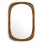 Casimir Rectangle Solid Wood Wall Mirror