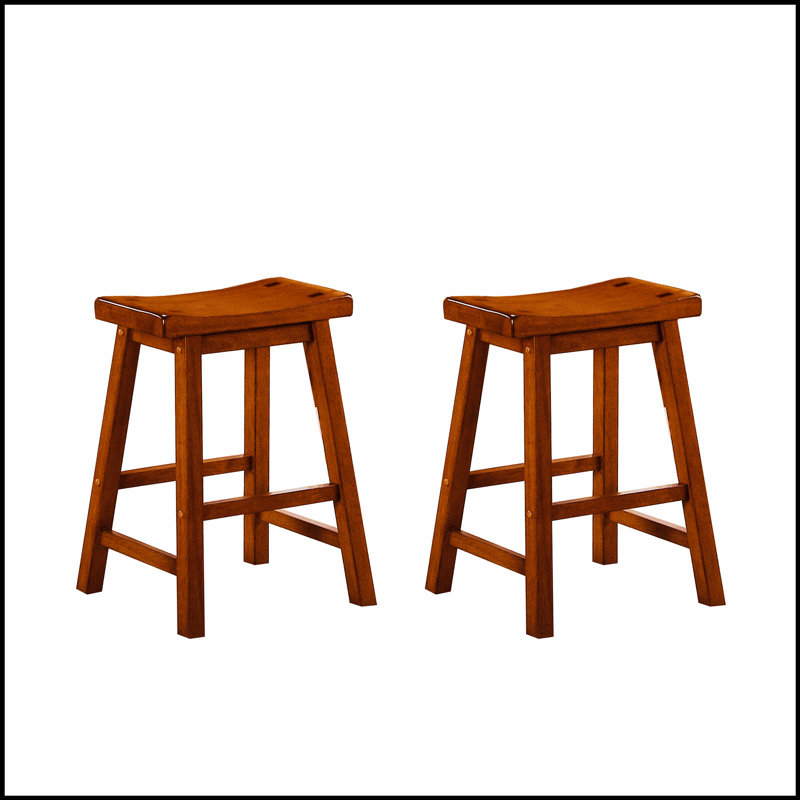Ensemble de 2 tabourets à hauteur de comptoir de 24 po Casual, Tabouret de comptoir (siège d’une hauteur de 24