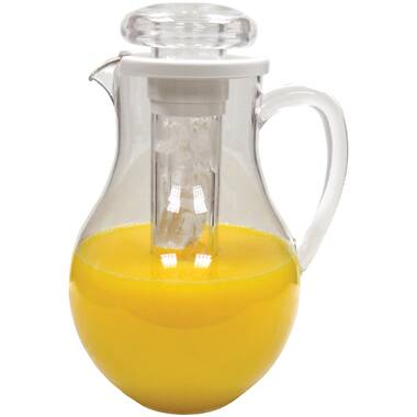 Wildon Home 7.5 qt Stainless Steel Single Juice Drink Dispenser Gold Accents Rosdorf Park Color: Gold