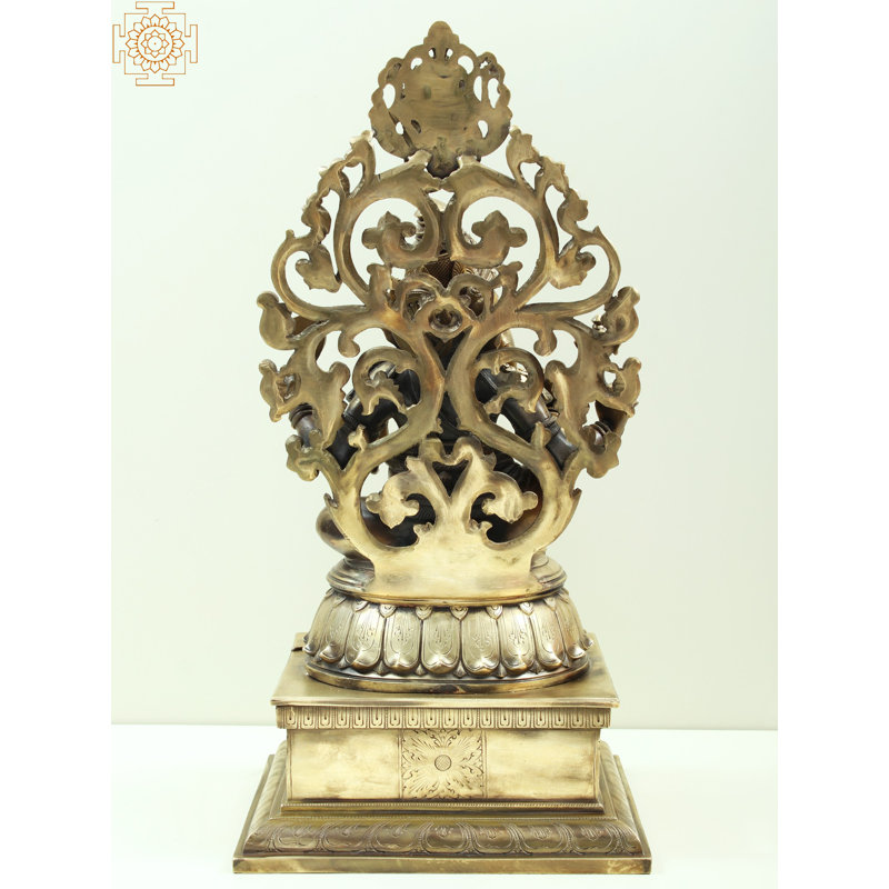 Superbe figurine bronze Ekdanta Ganesha