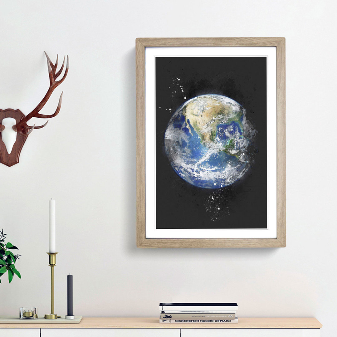 An Amazing Image of Earth - Framed Print