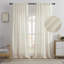  Paire de rideaux semi-transparents avec pattes Draycott-751580707-751818940