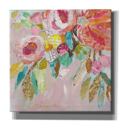 «Dream Floral 1 on Canvas» par St. Hilaire Elizabeth, reproduction