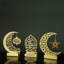 Ensemble de 3 porte-bougies en métal Ramadan Mubarak-1669513773