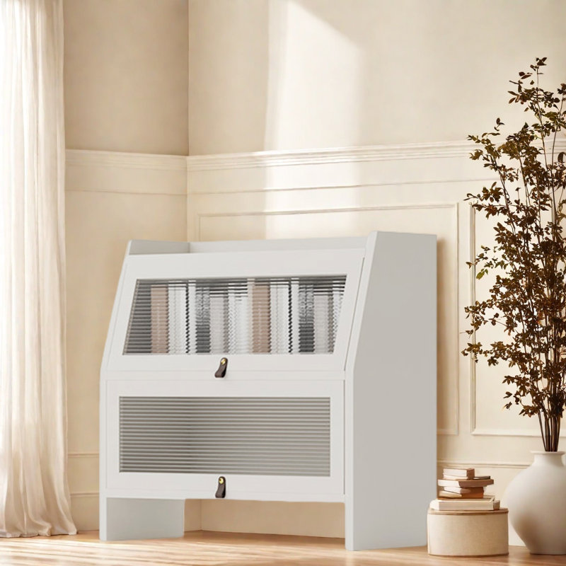 Bibliothèque durable et de haute qualité, (2 tablettes) H 31,2 po x l 33,4 po x P 11,8 po, Blanc