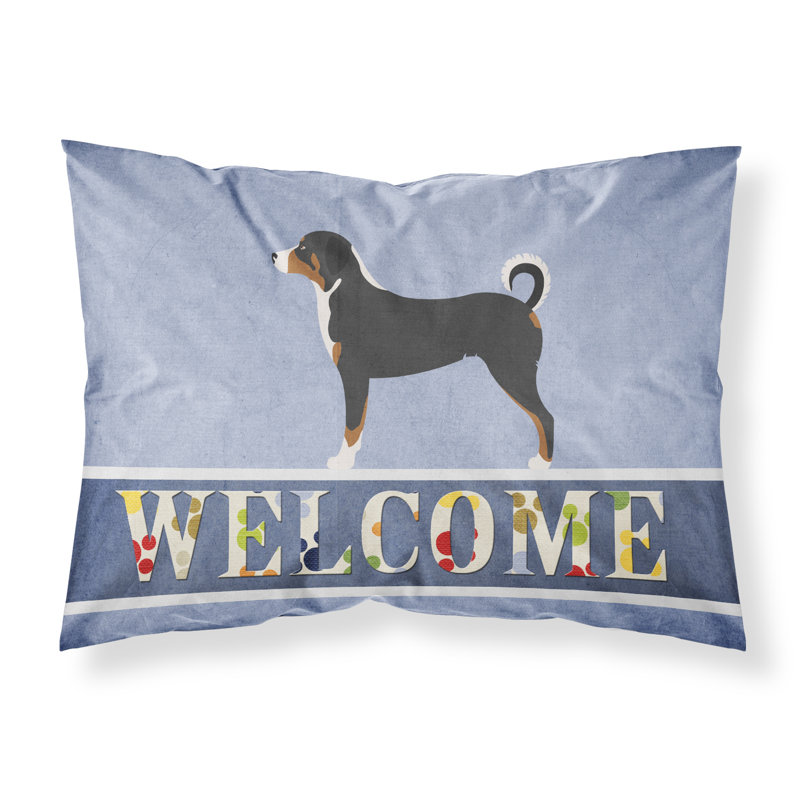 Taie d’oreiller welcome, Bouvier de l'Appenzell noir