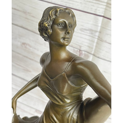 Figurine en bronze Troye Bruno Zach