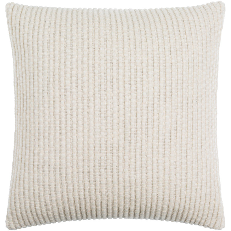 Lynchburg Solid Colour Reversible Throw Pillow, Down, Square, 20" x 20"