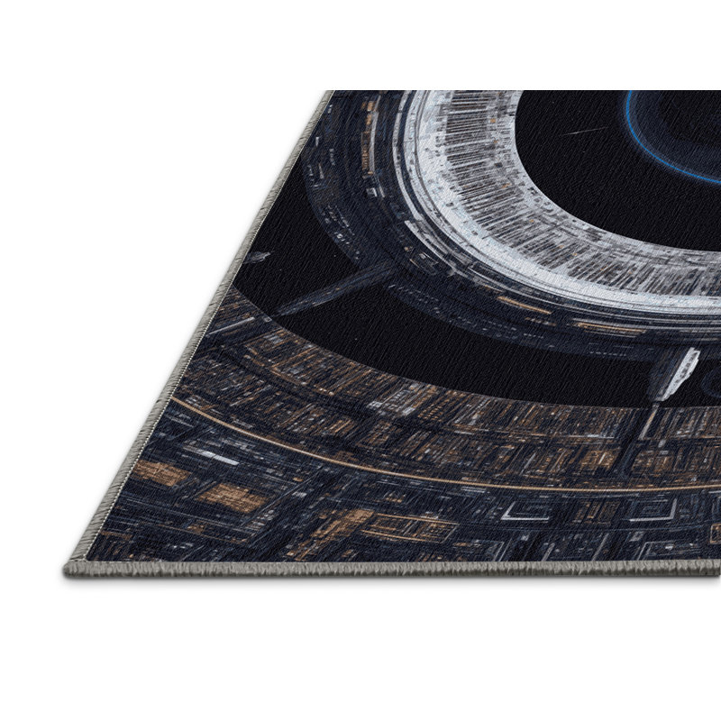 Tapis mauve lavable à la machine