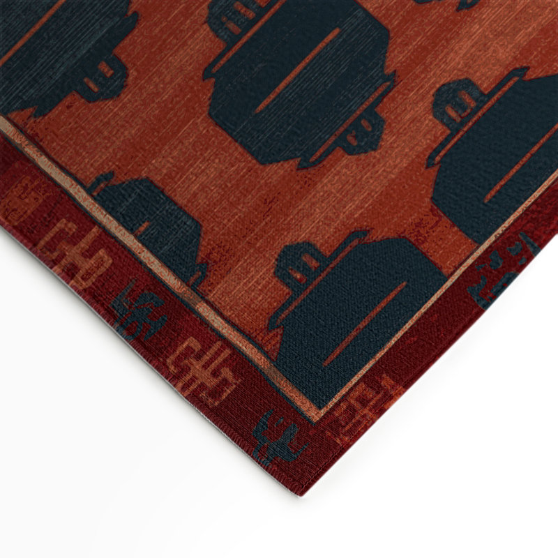 Tapis noir intérieur et extérieur