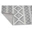 Tapis gris tissé à la main Whelington-678997300