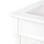 Meuble-lavabo 24 po avec lavabo supérieur, meuble de rangement moderne à 2 niveaux, meuble-lavabo simple, grandes tablettes de rangement-795905793