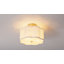Plafonnier semi-encastré en tissu 3 lumières Tekamah-59112955-59518745