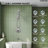 Three-Function Tub Shower Faucet Set, Showerhead and Hand Shower with 5 Spray Settings-113343550