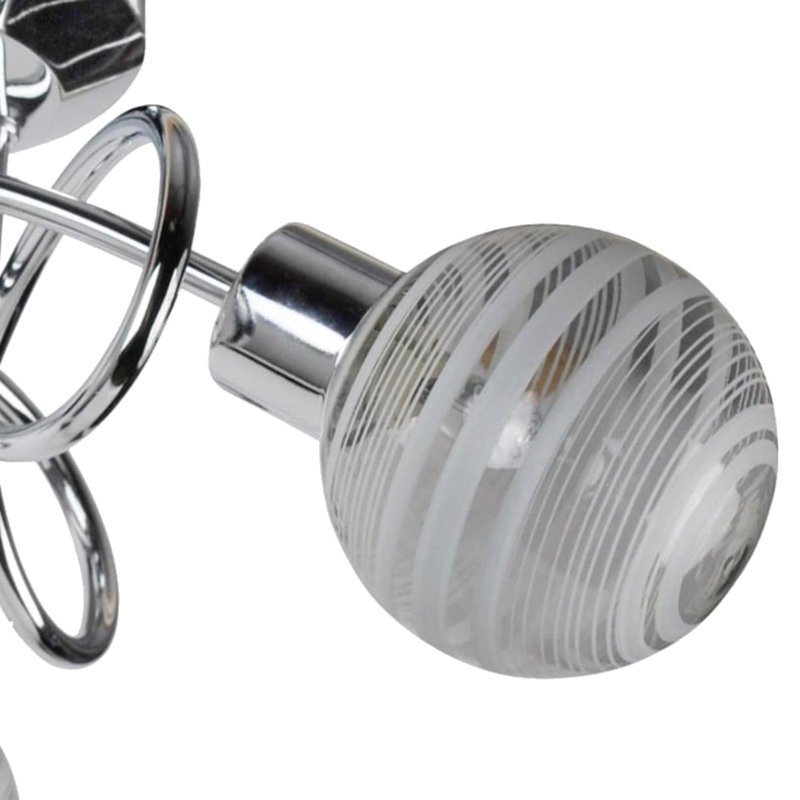Iacovelli Glass Semi Flush Mount