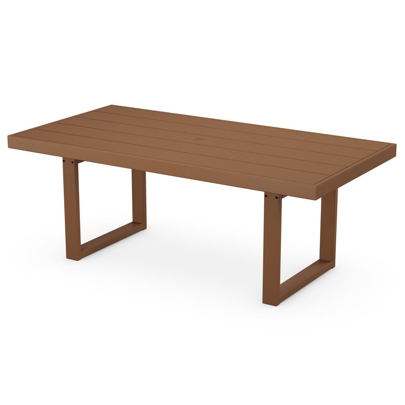 Edge Dining Table, Brown 