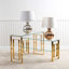 Console Table for Hallway Living Room Furniture, 120cm Slim Metal Entryway Table-86180309-86180310