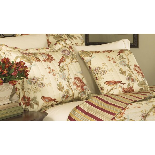 Blooming Treillage Floral Comforter Set Bedding