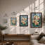Orchid Study Botanical - Framed Print-128760244-128760248