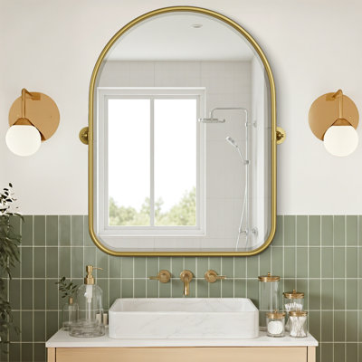 Norita Metal Arch Mirror