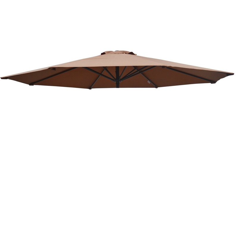 Auvent de remplacement pour parasol, Brun