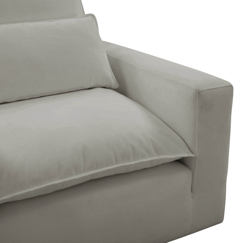 Fauteuil Jaydah, Tissu ardoise