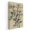 «Leaves on Taupe II», reproduction d'art sur toile