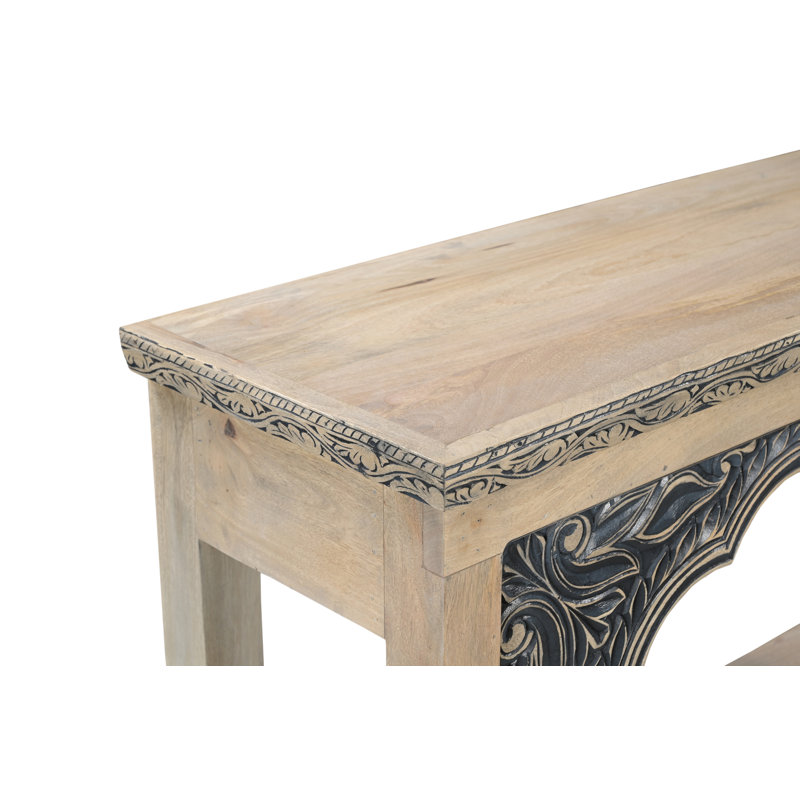 Console Berlene, Beige / noir