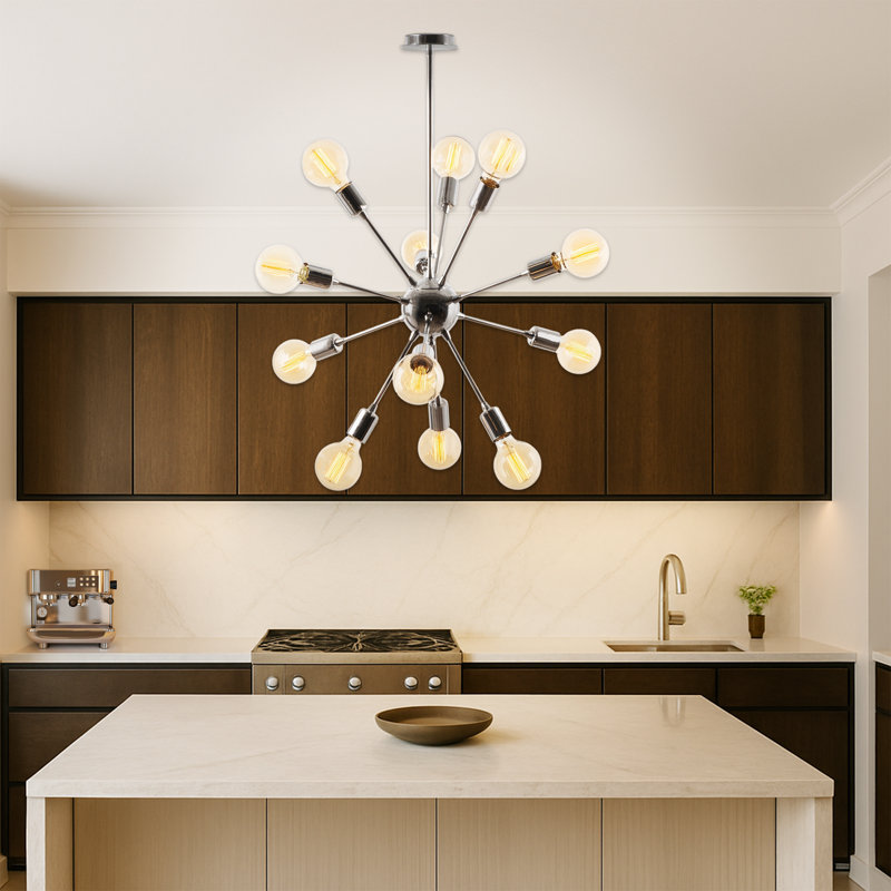 Lustre spoutnik 12 lumières