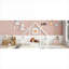 Lit plateforme pour enfant en forme de maison en bois de pin massif