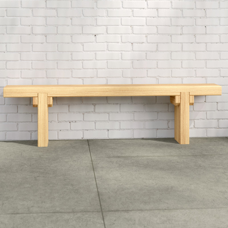 Lakeville Solid Wood Outdoor Bench