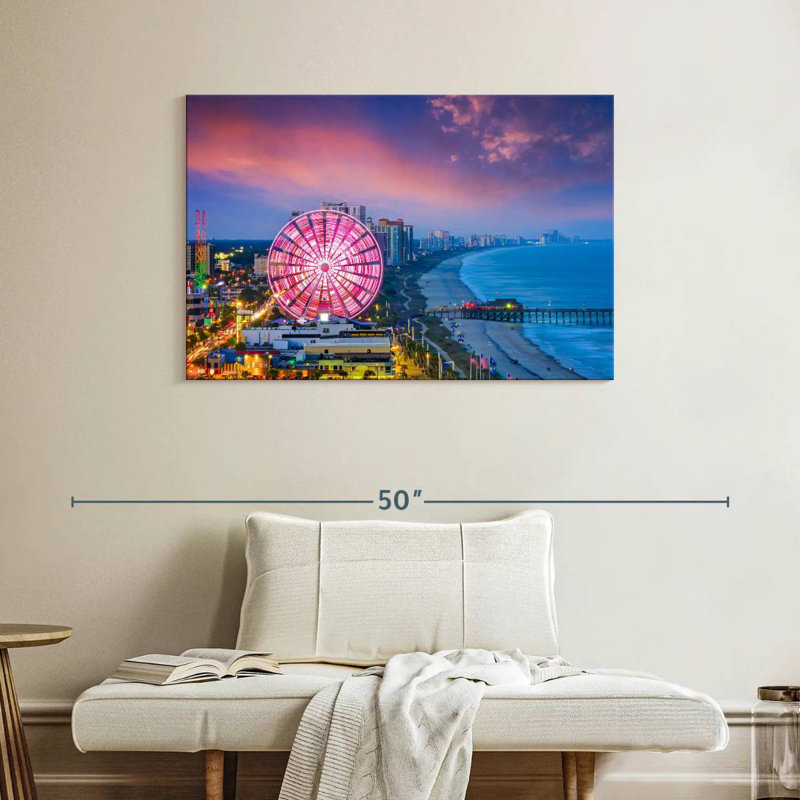 Lynelle Myrtle Beach Lights, H 26 po x l 39 po