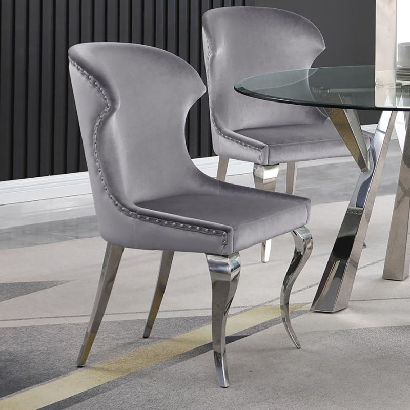 Chaise de salle à manger Cian, gris