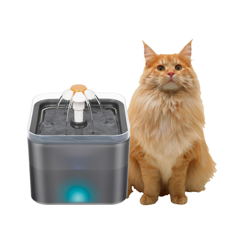 Cerny 2000ml Pet Fountain, Black