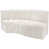 Tissu crème bouclé
