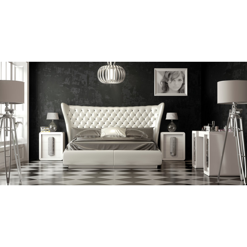 London Upholstered Bed, King