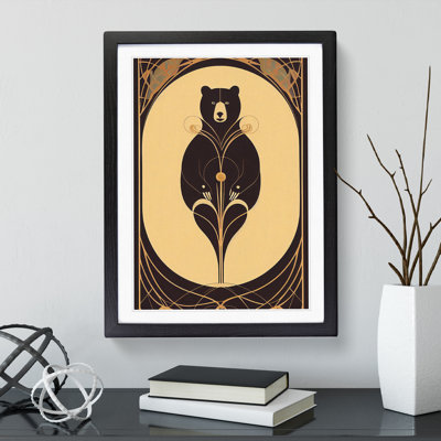 Bear No.1 - Single Picture Frame Print