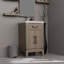 Meuble-lavabo simple 20 po X P 18 po D, comptoir en acrylique, 18 po Ensemble miroir et robinet-1352200051-1352200050