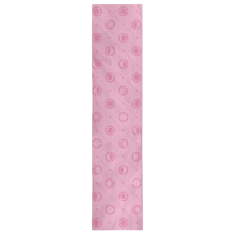 Classic Moon Phases Table Runner, 16" x 90", Light Pink