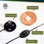 Lampe de sel rose naturelle Himalayan Glow, veilleuse 4-6 livres
