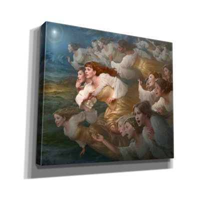 'The Herald Angels' by Howard Lyon, Canvas Wall Art