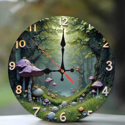 Horloge champignon
