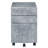 Silver 3-drawer File Cabinet