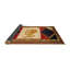 Tapis traditionnel rouge / orange / beige-677747783