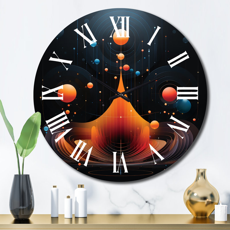 Horloge murale Sufi Dances, Grand
