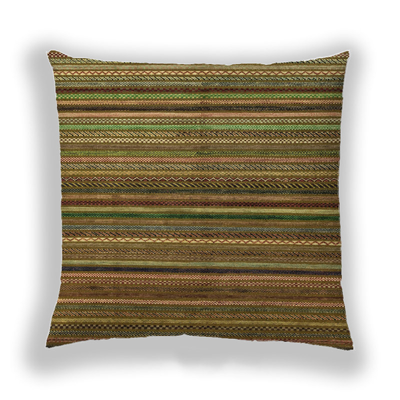 Abstract Reversible Throw Pillow, Microsuede